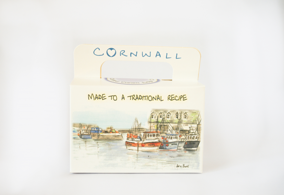 Cornish Clotted Cream Fudge 150g - Box 150g